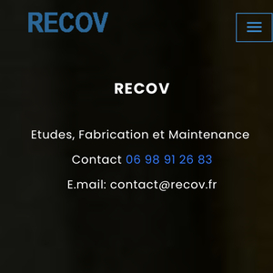 RECOV  Sucy-en-Brie, Maintenance industrielle, Bureau d'études