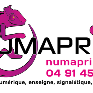 NUMAPRINT Marseille, Enseignes lumineuses, Imprimerie, Imprimerie, travaux graphiques