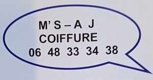 M'S-AJ Coiffure  Sérandon, TPE